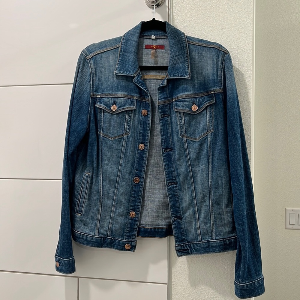 7 for all mankind Jean jacket